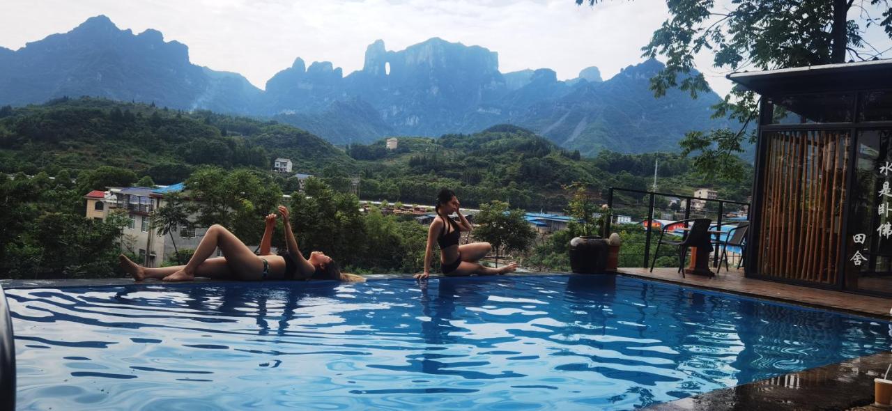 Tujia Folk Houses Zhangjiajie Zewnętrze zdjęcie